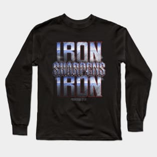 Iron Sharpens Iron r2 Long Sleeve T-Shirt